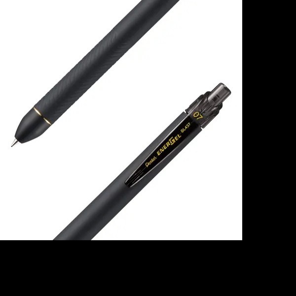 BOLIGRAFO GEL ENERGEL BL437RPCA PENTEL 0.7MM RT NGO 12360